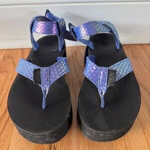 Teva Platform Sandel Size 6